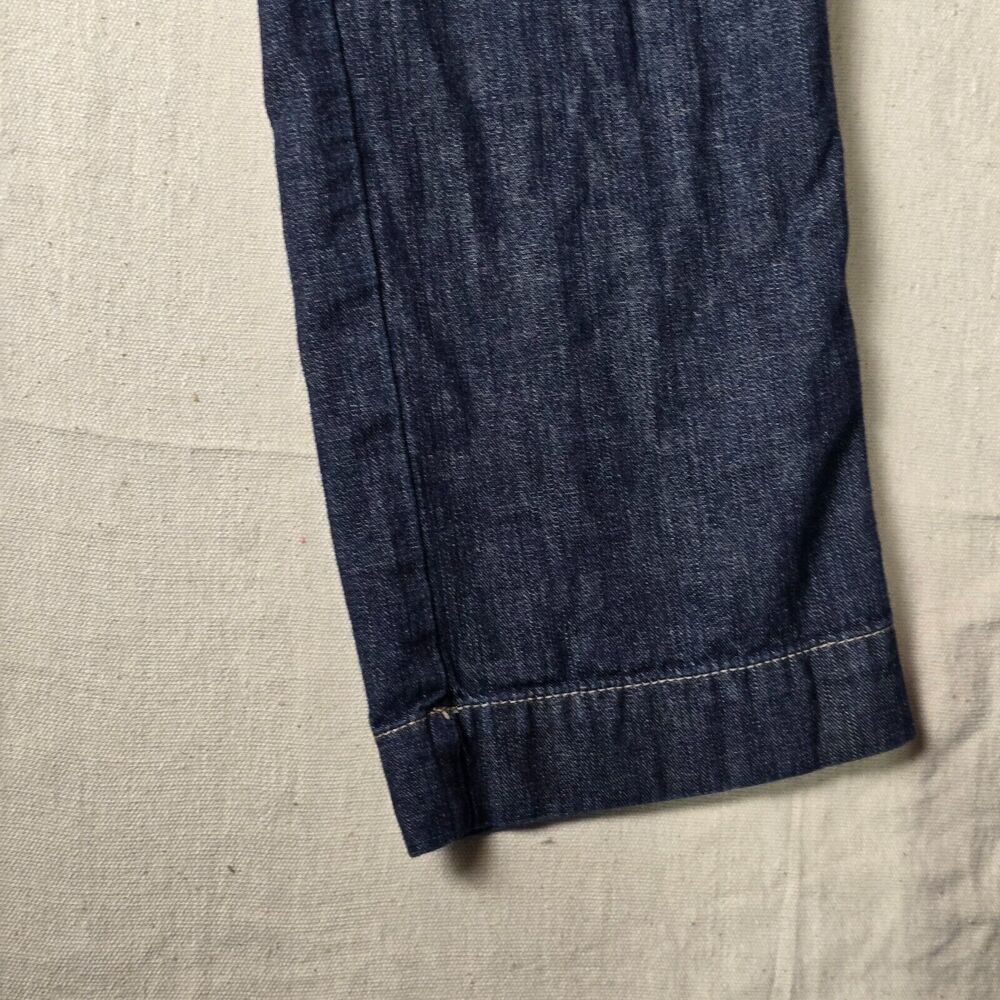 Lauren Jeans  Co Womens 2 Mid Rise Denim Blue Dark Straight Zip‎ Pants - Picture 10 of 16